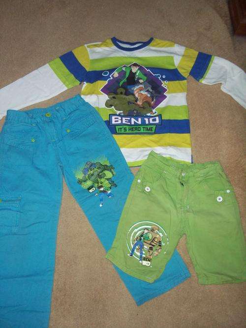 Bulk lot of boys Ben 10 clothing - in excellent condition!