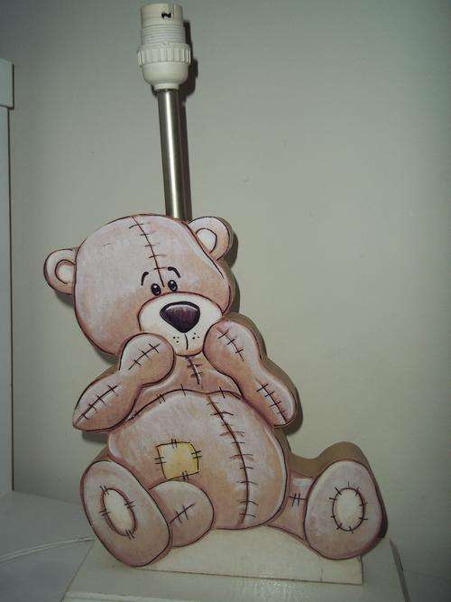 "Scruffy Bear" Lamp Base / Reduced to Sell! Bargain Bid!!!