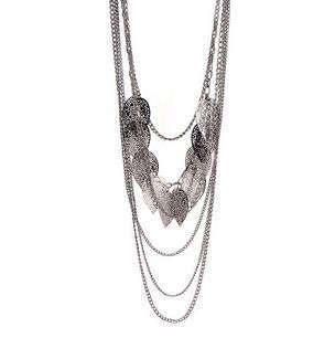 Fashionable "Leaves" Long Necklace