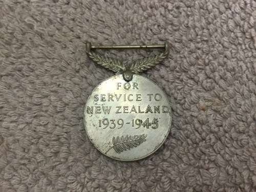 New Zealand Serive Medal