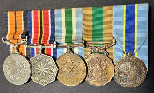 SADF - Full Size UN Medal Group of 5
