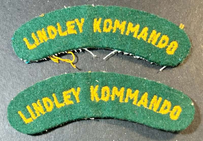 SADF - Lindley Commando Shoulder Titles