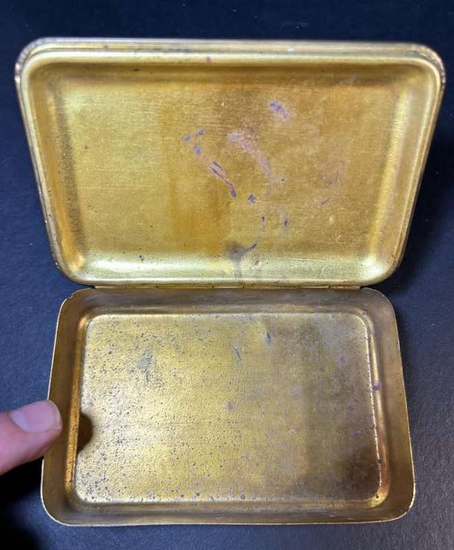 World War One - 1914 Christmas Tin (Princess Mary) with Card