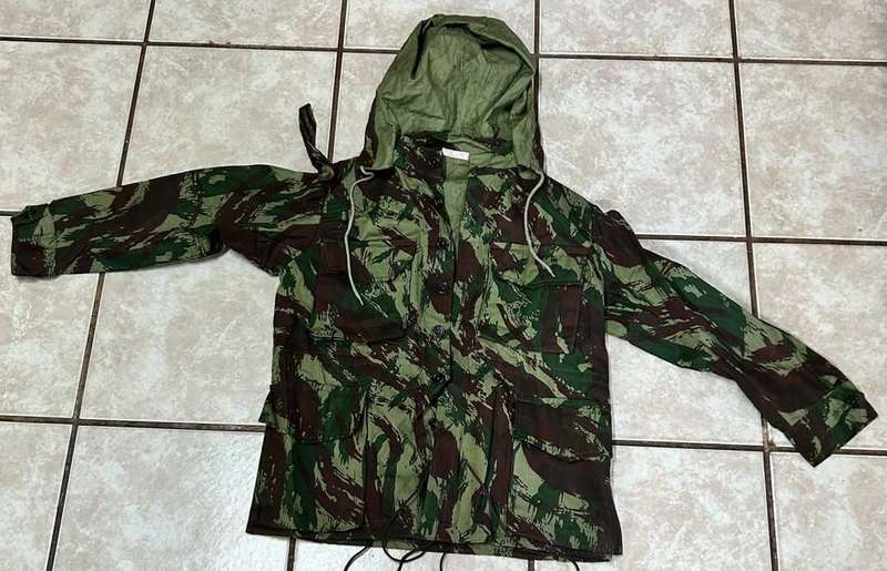 Border War Era - Portuguese Lizzard Jacket with Hood ( Mint Condition )