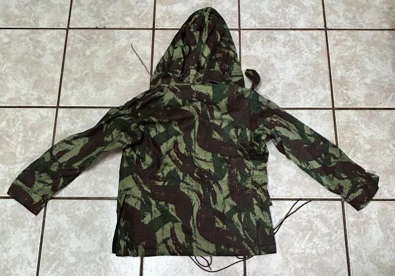 Border War Era - Portuguese Lizzard Jacket with Hood ( Mint Condition )