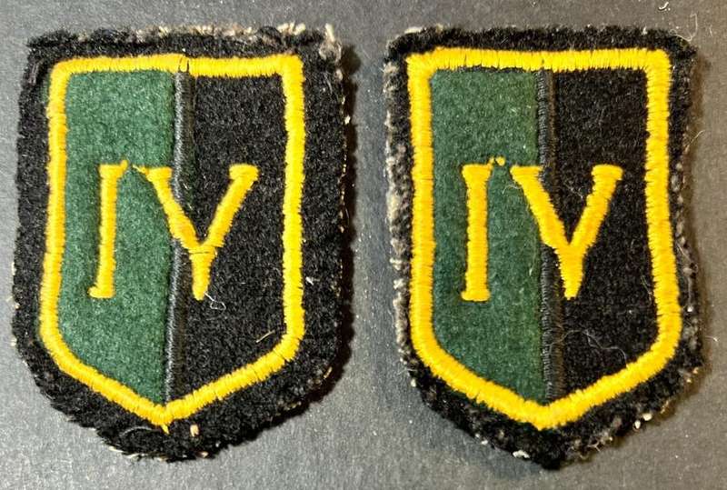 SADF - 4 SA Infantry Cloth Shoulder Flashes