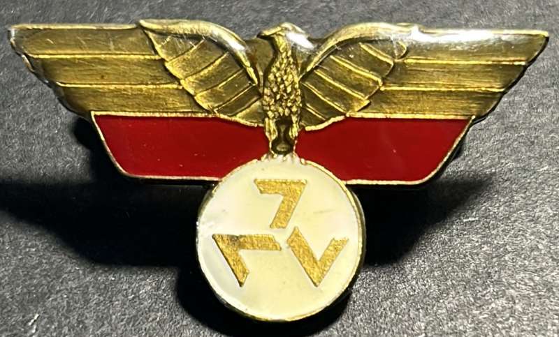 AWB - The Afrikaner Weerstandsbeweging  - Afrikaner Resistence Movement Collar Badge