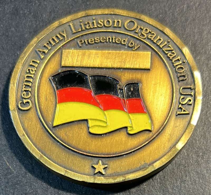 German Army Challange Coin