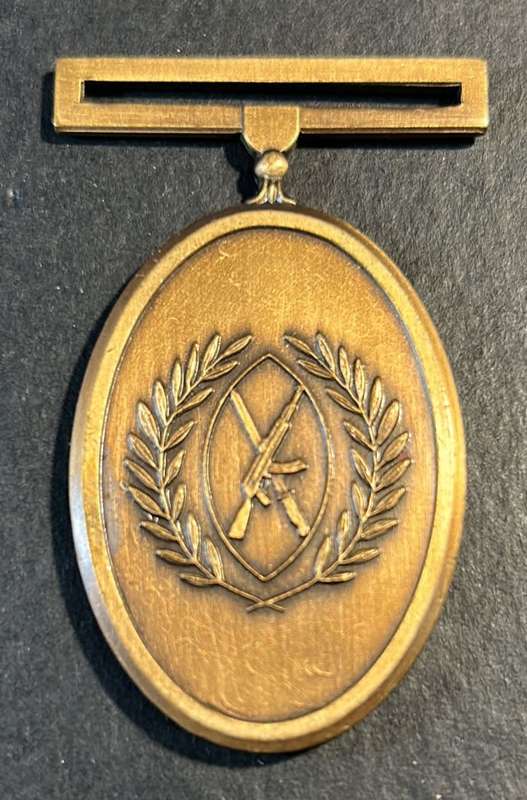 SANDF - Full Size MK Service Medal (Bronze) - Numbered 5140