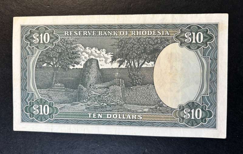 Rhodesia $10 Replacement Note