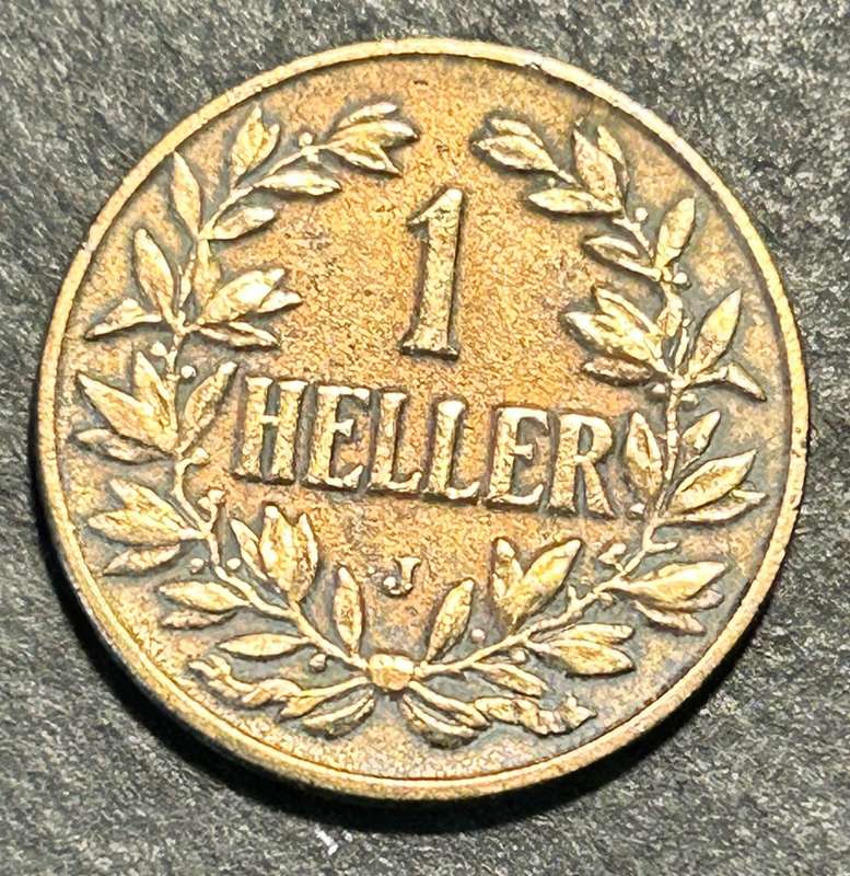 Deutsch Ostafrika 1 Heller 1908