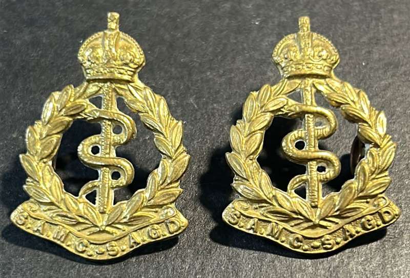 SADF - Medical Corps Collar Badges
