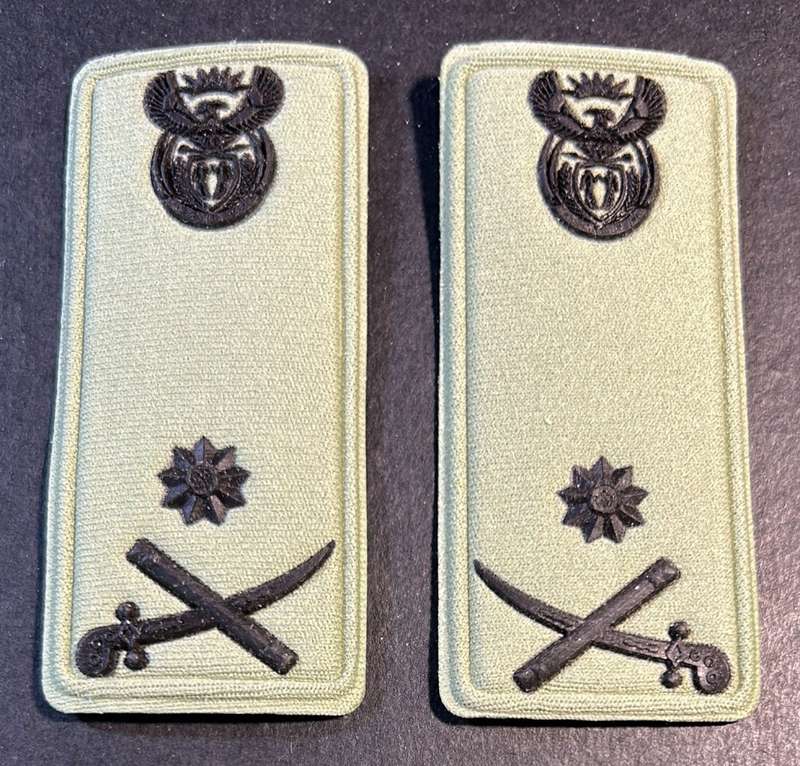 SA Army Brigadier General Rank Pair