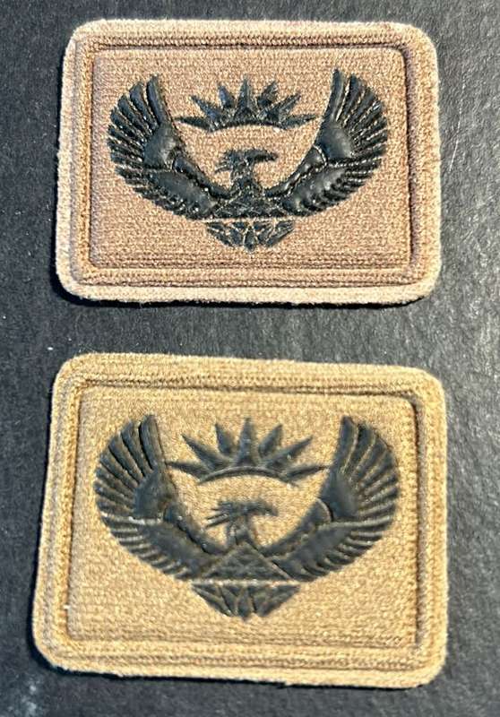SA Army Major Rank Pair
