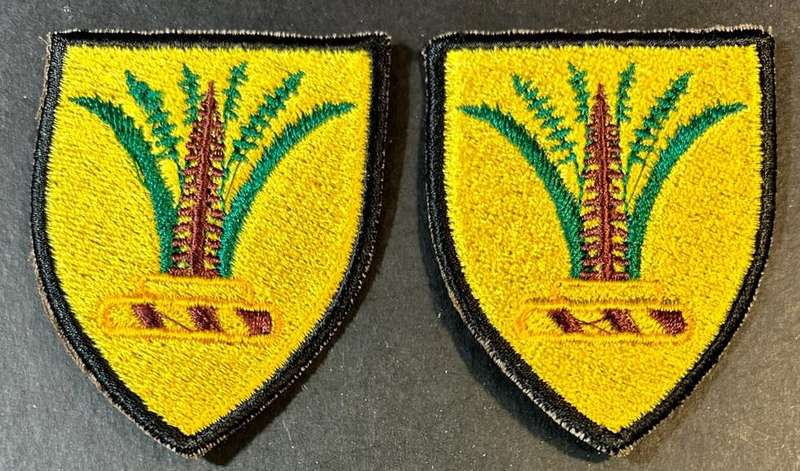 SADF - SWA Sector 10 Training Unit Cloth Badges ( Rugby Jersey Badge )