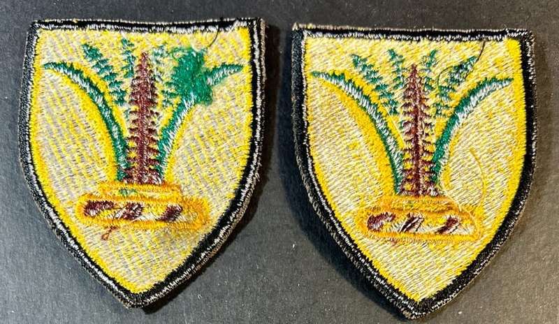 SADF - SWA Sector 10 Training Unit Cloth Badges ( Rugby Jersey Badge )