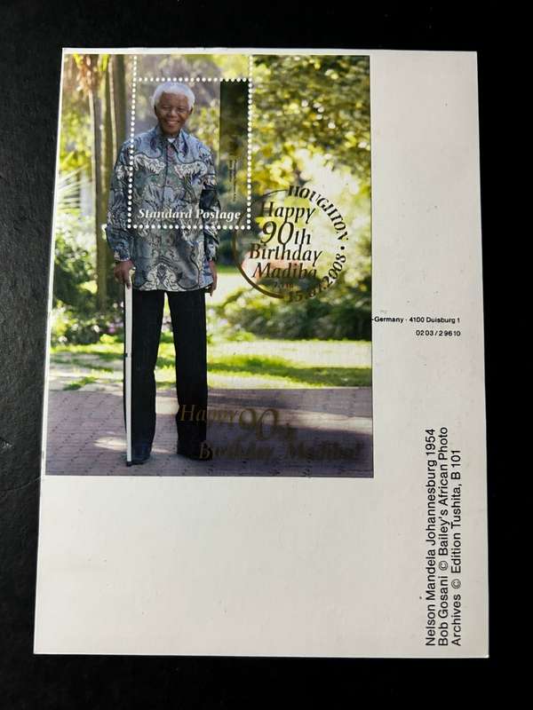 Mandela postcard