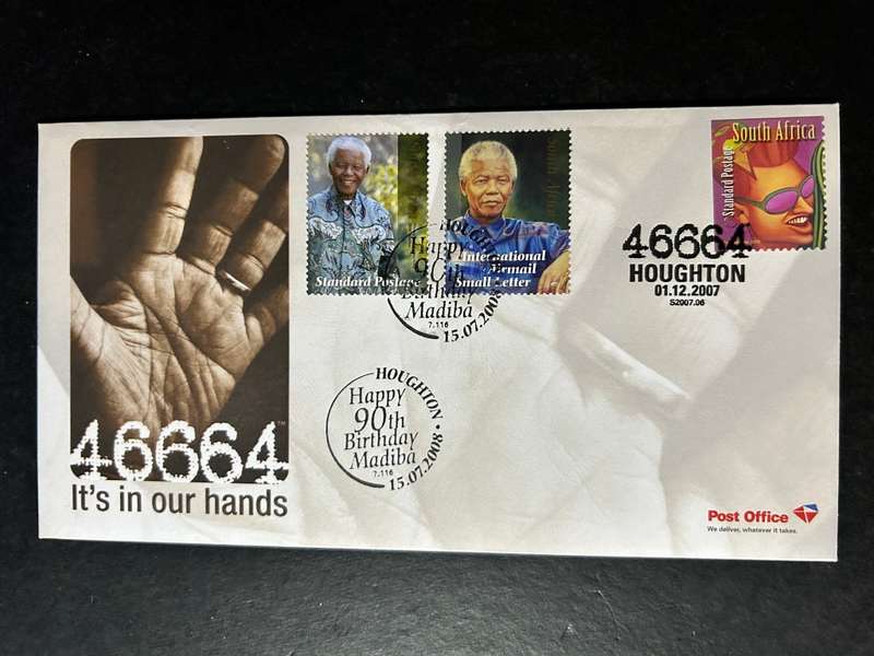 Mandela 46664 FDC Houghton 2007