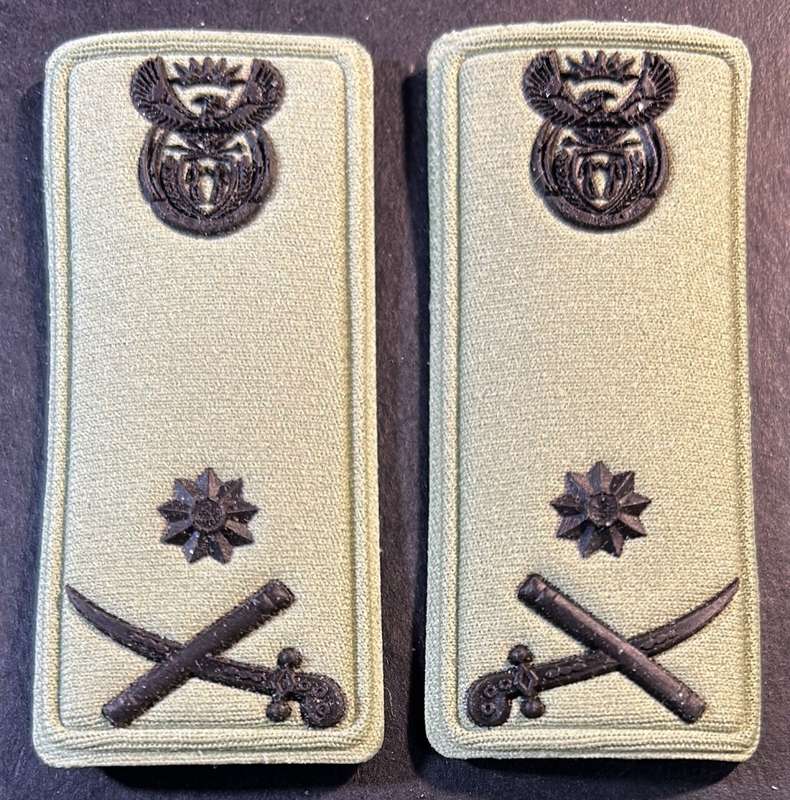SA Army Brigadier General Rank Pair