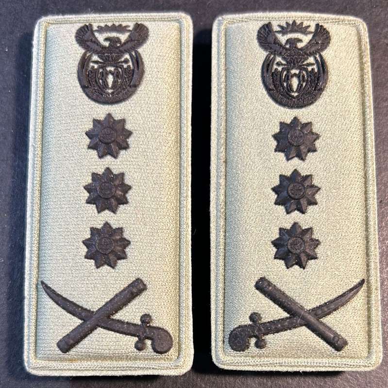 SA Army Llieutentant General Rank Pair