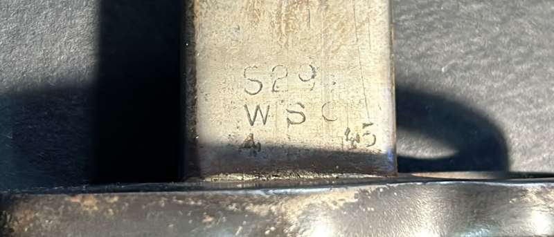 British Pattern 1907 Wilkinson Bayonet with no Scabbard