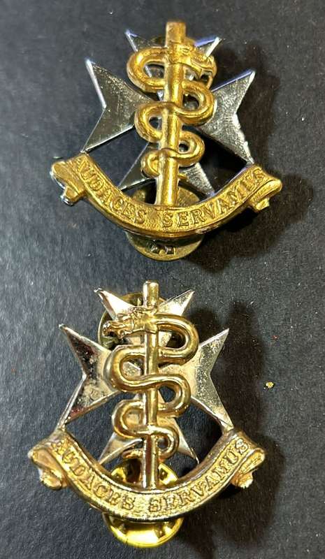 SADF - Medical Corps Collar Badge Pair