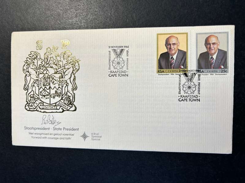 PW Botha FDC
