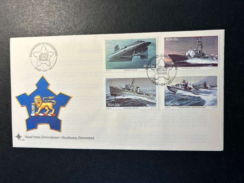 Naval Base Simonstown FDC 1982