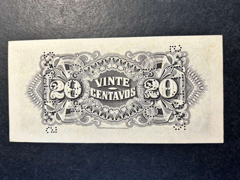 Mozambique 20 Centavos note 1933