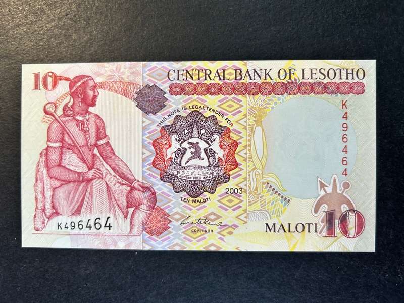 Lesotho 10 Maloti 2003
