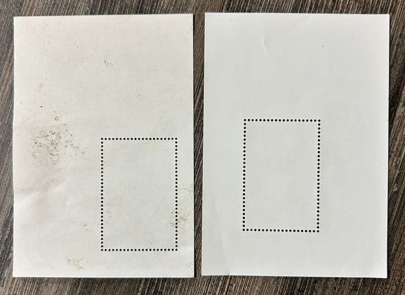 2 x Gandhi stamps