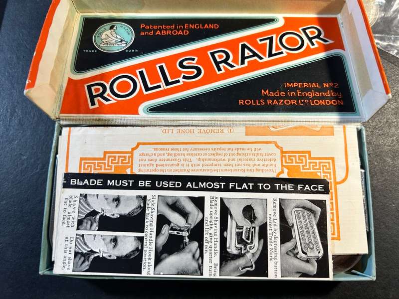Antique Rolls Razor.