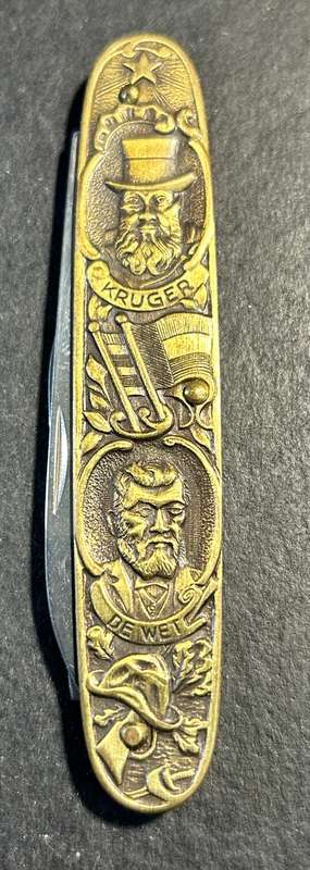 Brand new Paul Kruger pocket knive