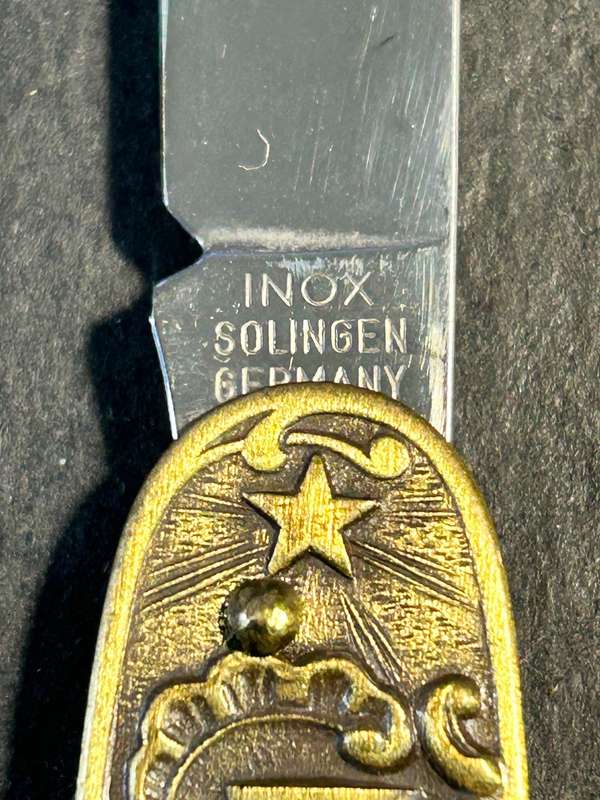 Brand new Paul Kruger pocket knive