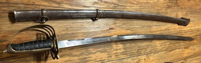 Antique Ceremonial Sabre with Scabbard