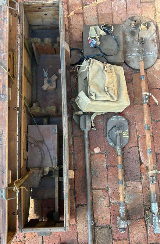 World War Two: Polish MK3 Mine Detector used by the British Army