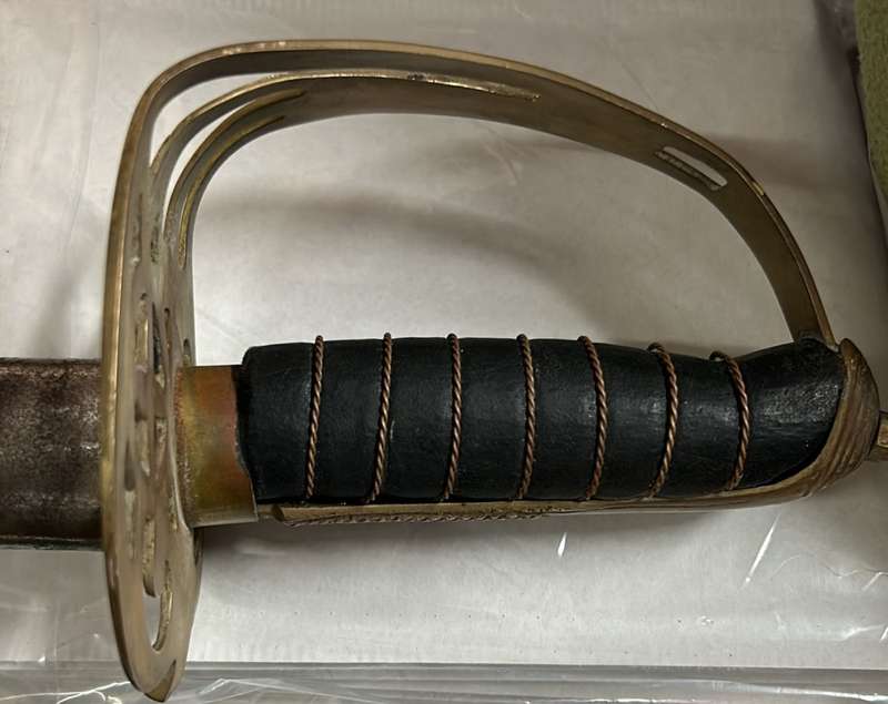 Antique Ceremonial Sabre with Scabbard