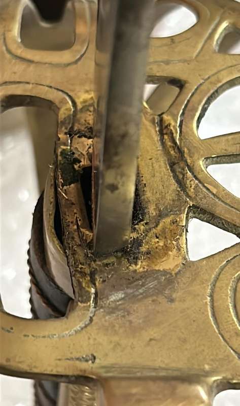 Antique Ceremonial Sabre with Scabbard