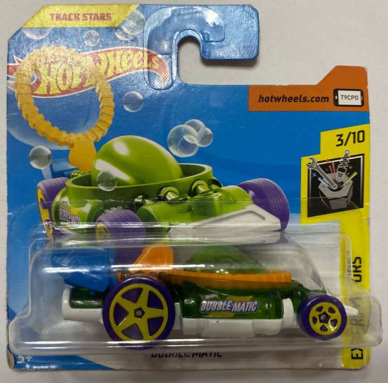 Hotwheels Diecast on Card:2018 Bubble Matic