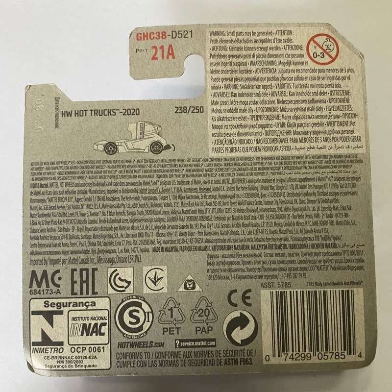 Hotwheels Diecast on Card:2020 HW Hot Trucks
