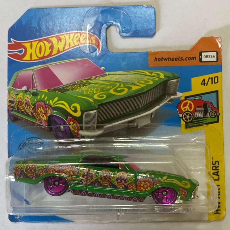 Hotwheels Diecast on Card:2019 Art Cars