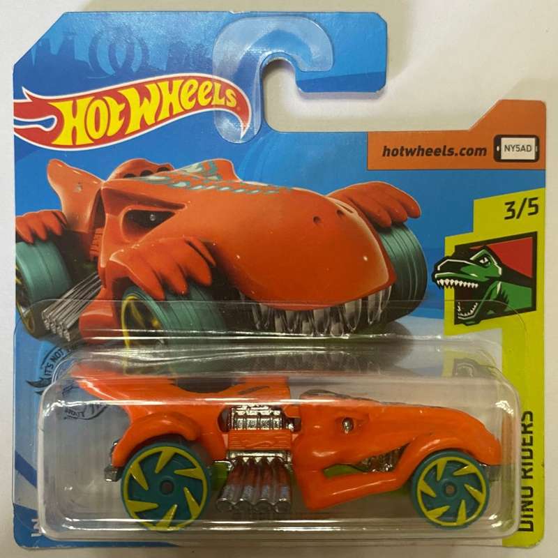 Hotwheels Diecast on Card:2019 Dino Riders