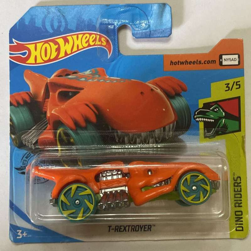 Hotwheels Diecast on Card:2019 Dino Riders