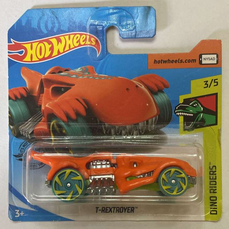 Hotwheels Diecast on Card:2019 Dino Riders