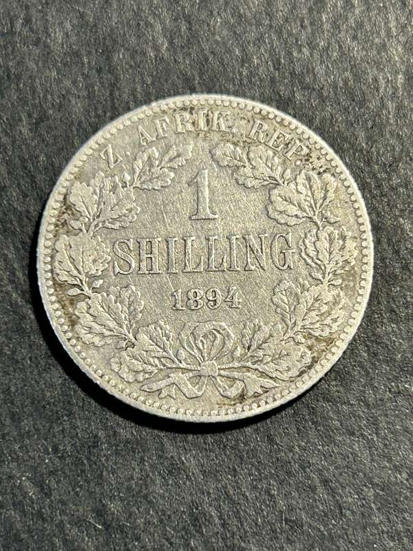 ZAR 1894 1 shilling.