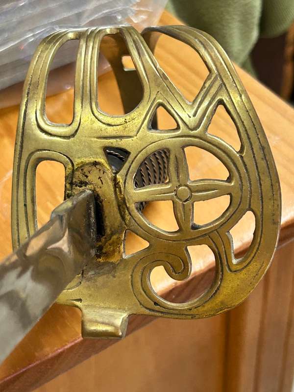 Antique Ceremonial Sabre with Scabbard
