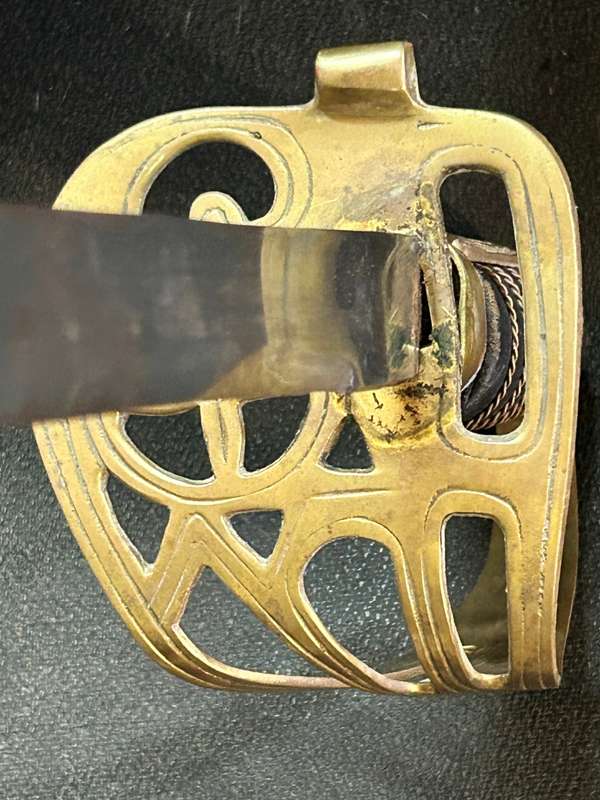 Antique Ceremonial Sabre with Scabbard