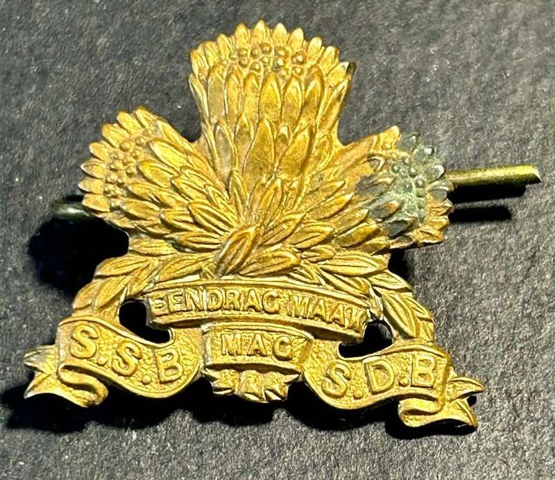 SADF - SSB Collar Badge