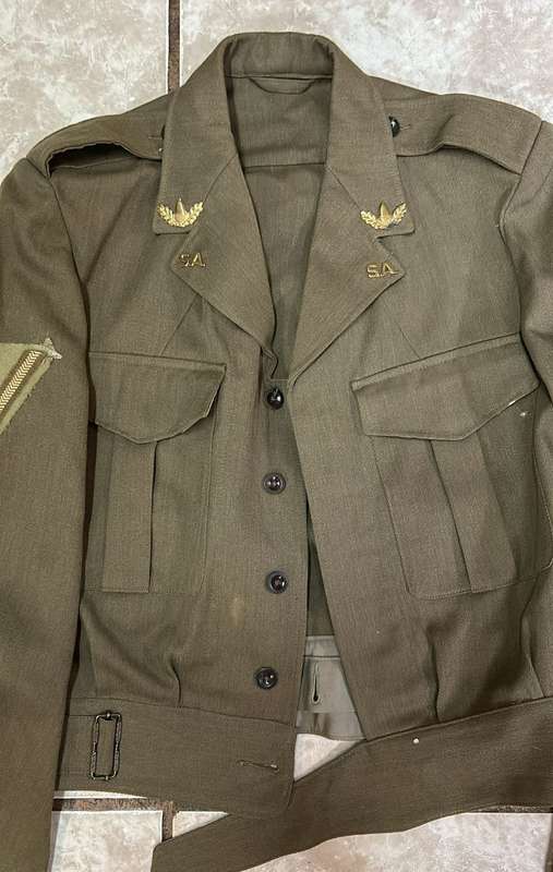 SADF - Battle Dress (Bunny Jacket) Dated 1967 - Top Condition