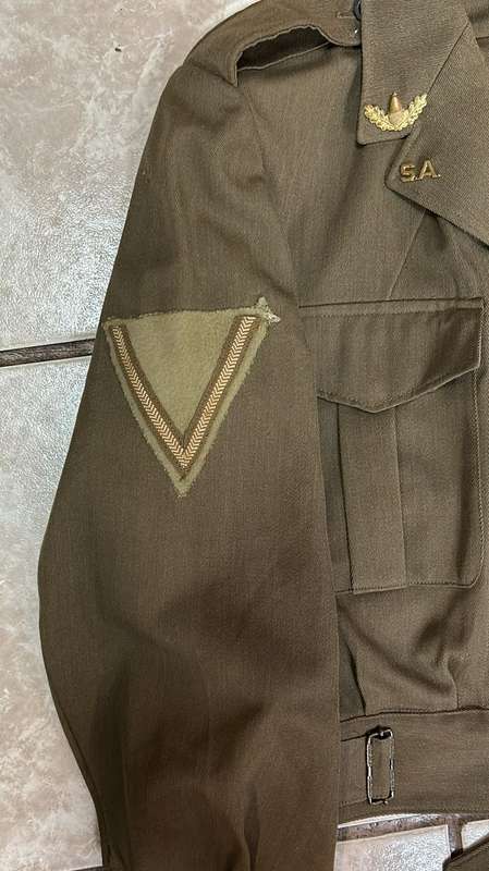 SADF - Battle Dress (Bunny Jacket) Dated 1967 - Top Condition